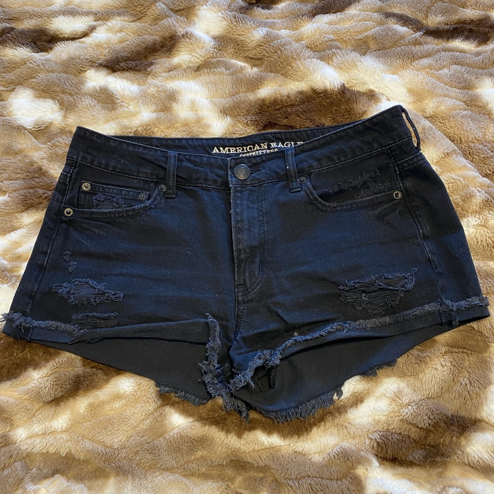 Black American Eagle TomGirl Shorts